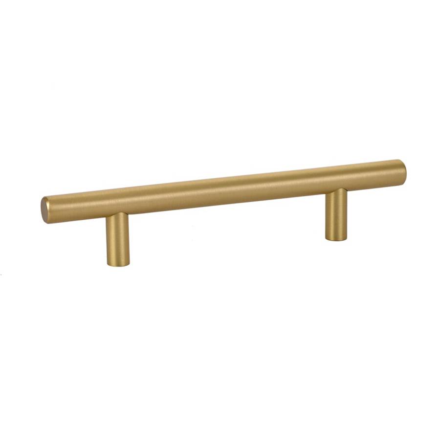 Emtek Brass Bar Pull, 3-1/2'' C-C, US3NL